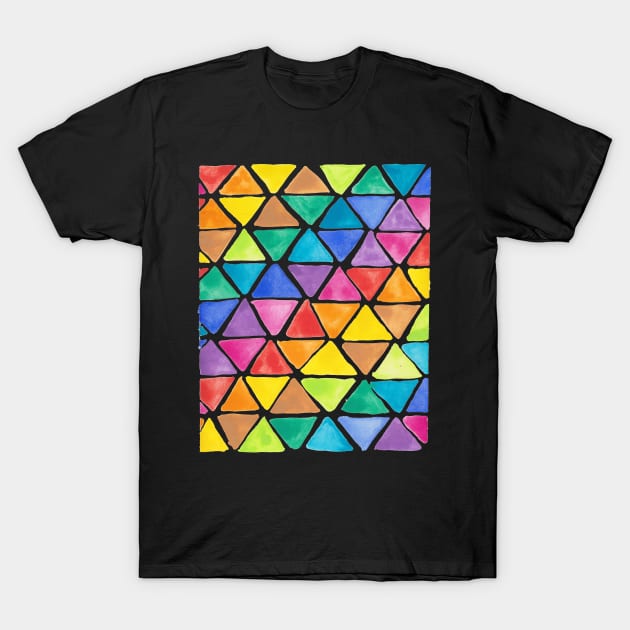 Juicy Trianges T-Shirt by LauraKatMax